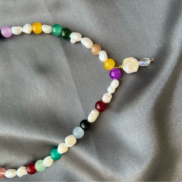 Natural pearl necklace - Picture 5 of 9